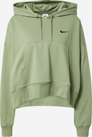 Nike Sportswear Sweatshirt 'Swoosh' in Green: front