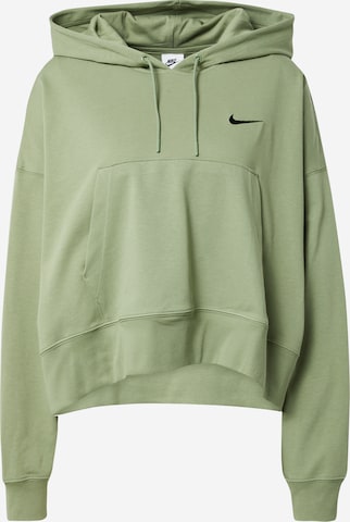 Nike SportswearSweater majica 'Swoosh' - zelena boja: prednji dio