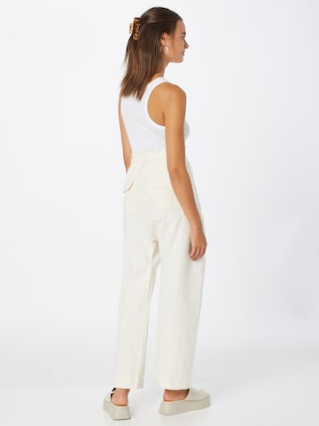 Free People - Pierna ancha Pantalón 'SKY RIDER' en beige