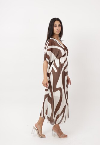 Robe d’été Elara en marron