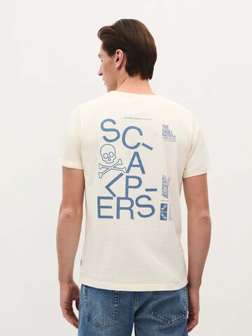 Scalpers Shirt 'Sound' in Beige: voorkant