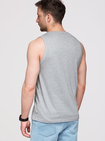 Ombre Shirt in Grau