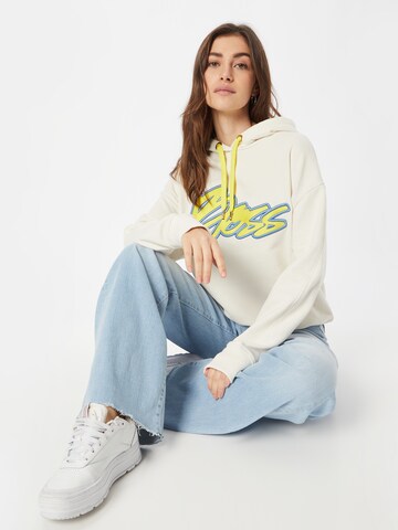 BOSS Black Sweatshirt 'Ecaisy' in White