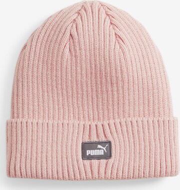 Bonnet PUMA en rose : devant