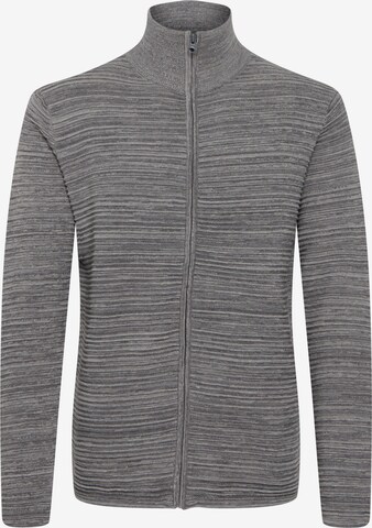 !Solid Regular Fit Strickjacke 'Struan' in Grau: predná strana