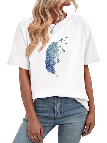 GORHEY Shirt‌‌‌‌‌‌‌‌ in Weiß: Vorderseite