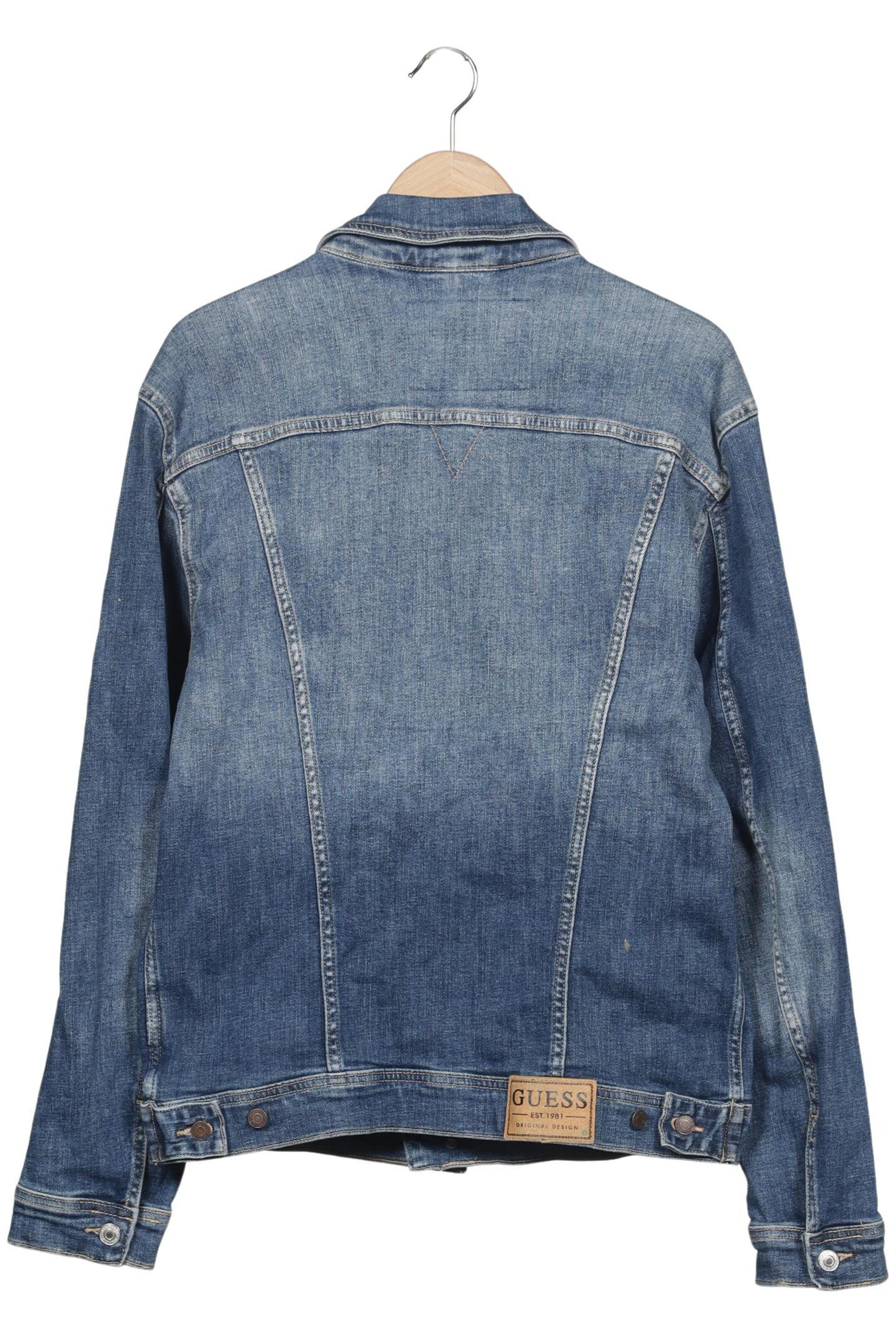 GUESS Jacket & Coat in M in Blue