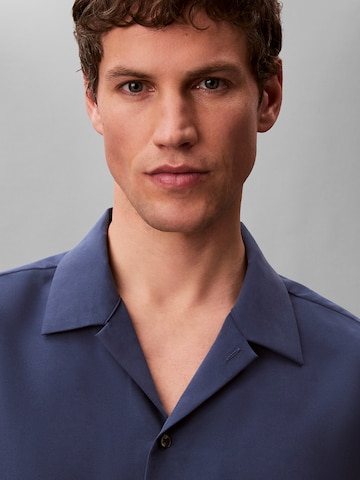 Calvin Klein Regular fit Button Up Shirt in Blue