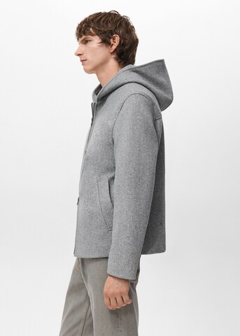 MANGO MAN Jacke 'Ted' in Grau