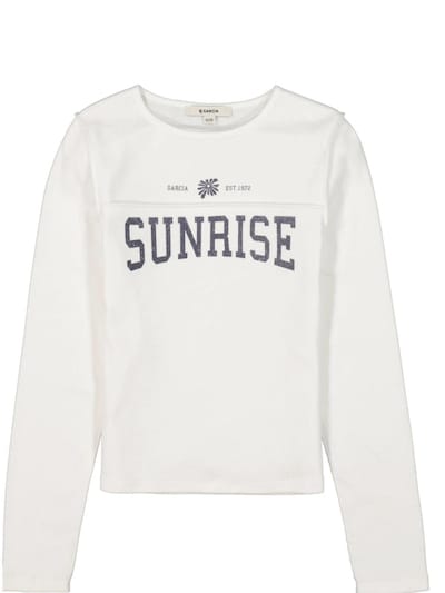 GARCIA Shirt in 128-134 in de kleur Offwhite, Productweergave