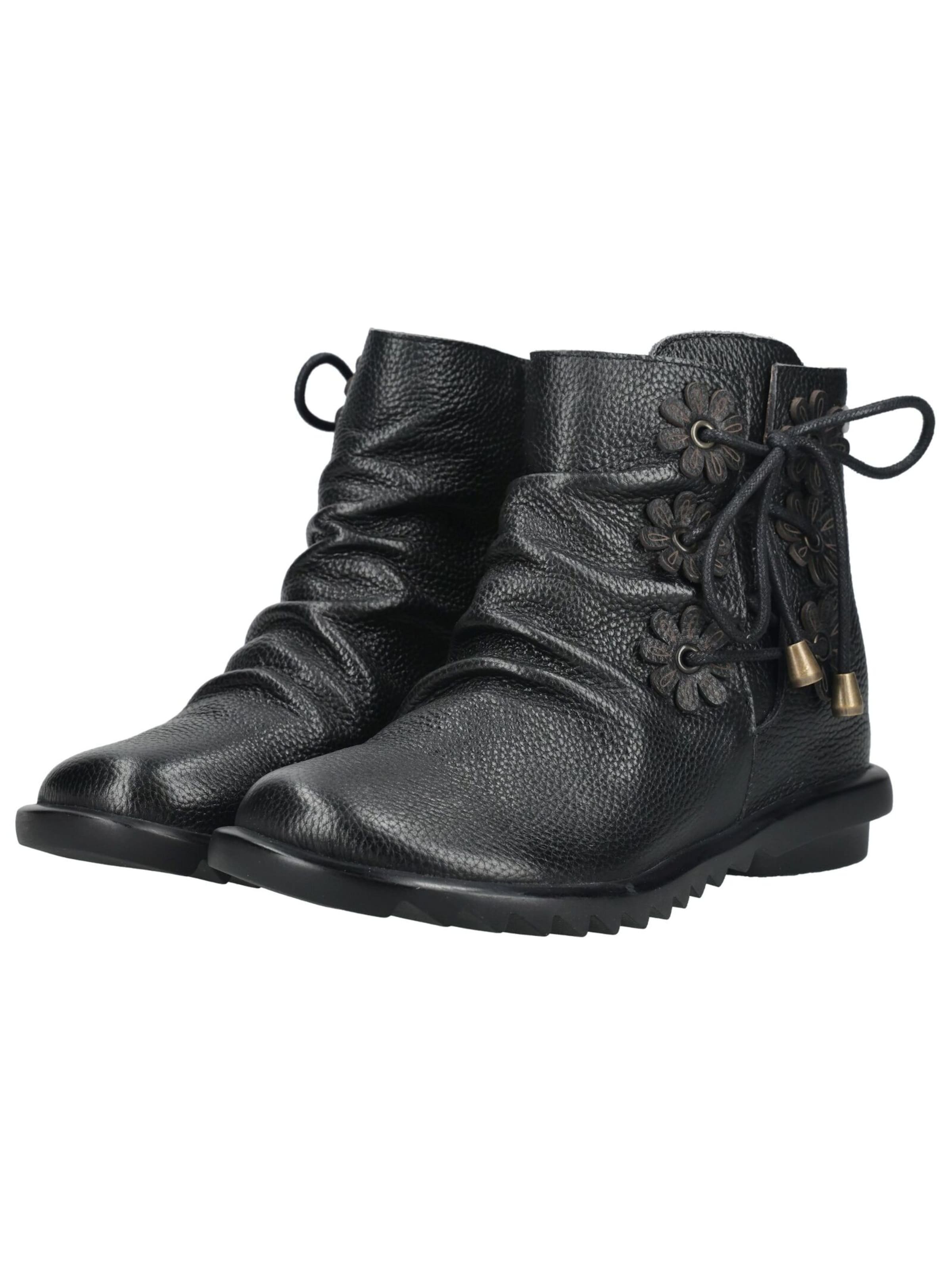 Laura Vita Stiefelette in Schwarz