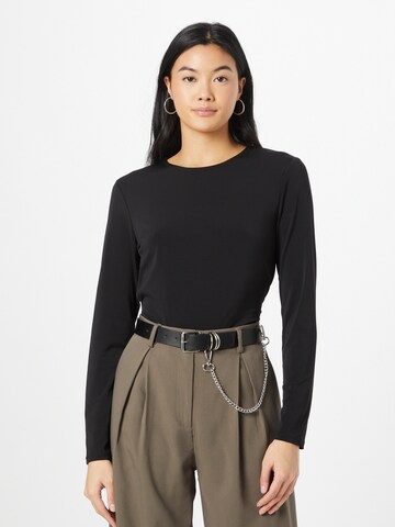 VILA Shirt 'UTIA' in Schwarz: Vorderseite
