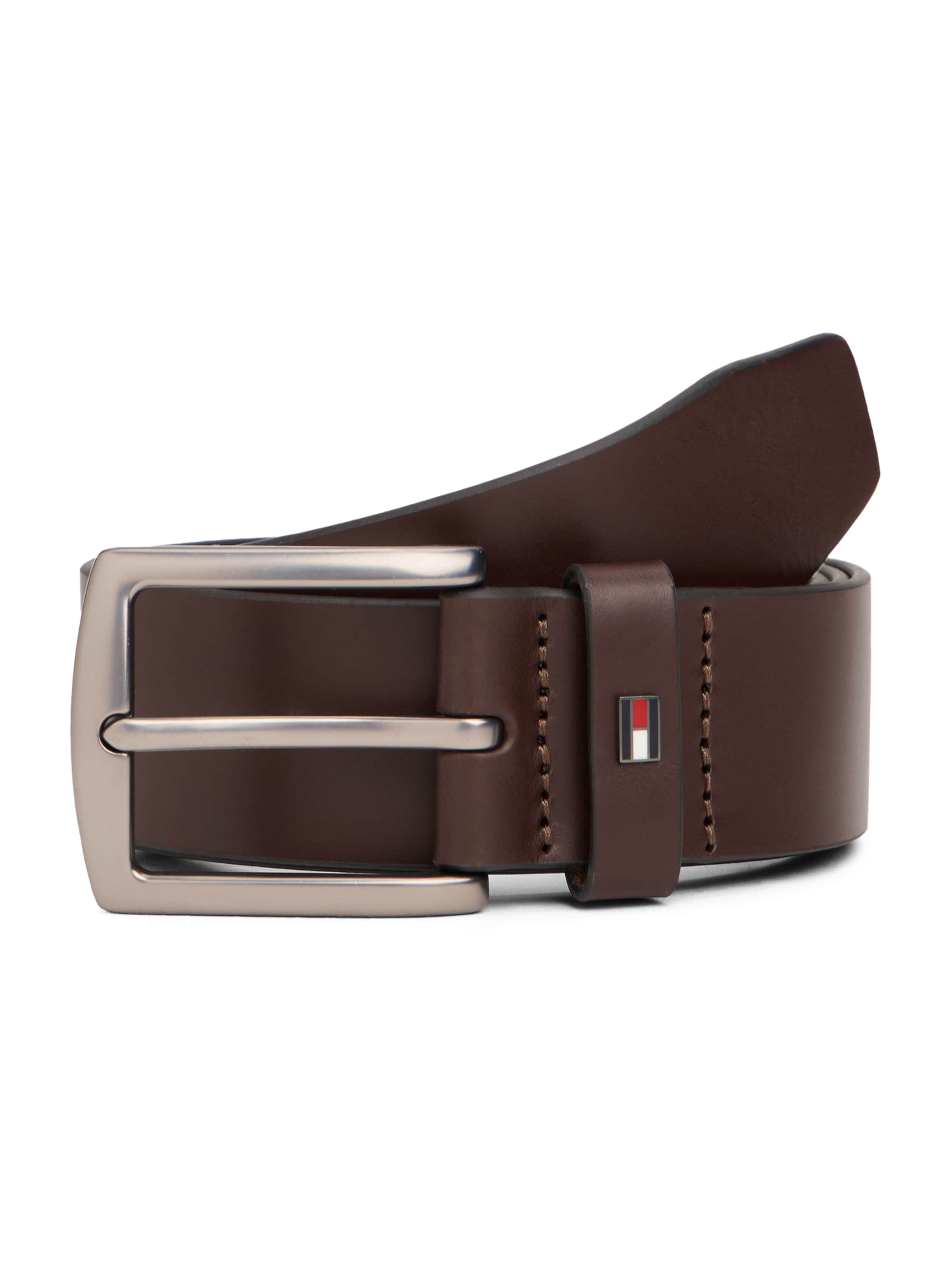 TOMMY HILFIGER Ζώνη 'DENTON 4.0' σε καφέ: μπροστά