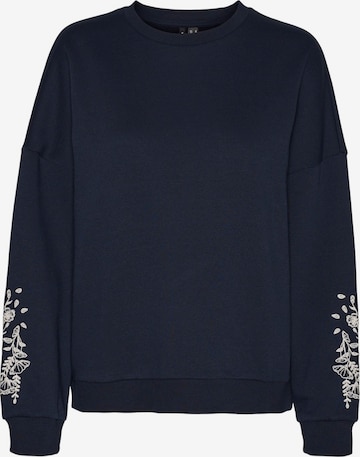 Felpa 'Karol' di VERO MODA in blu: frontale