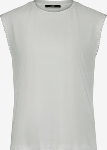 zero Shirt in Wit: voorkant