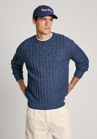 Pepe Jeans Pullover 'CHARLIE' in Blau: Vorderseite