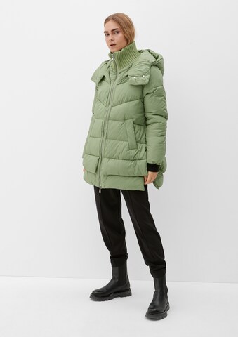 s.Oliver Winterjacke in Grün