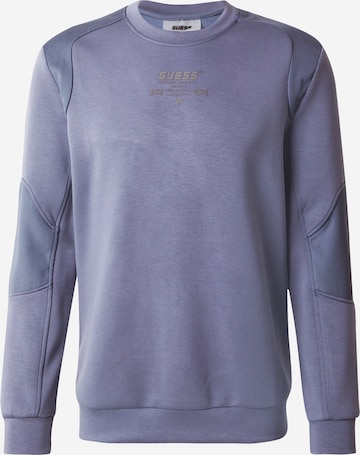 Sweat de sport 'RYOTA' GUESS en bleu : devant