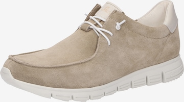 Mocassin SIOUX en gris : devant