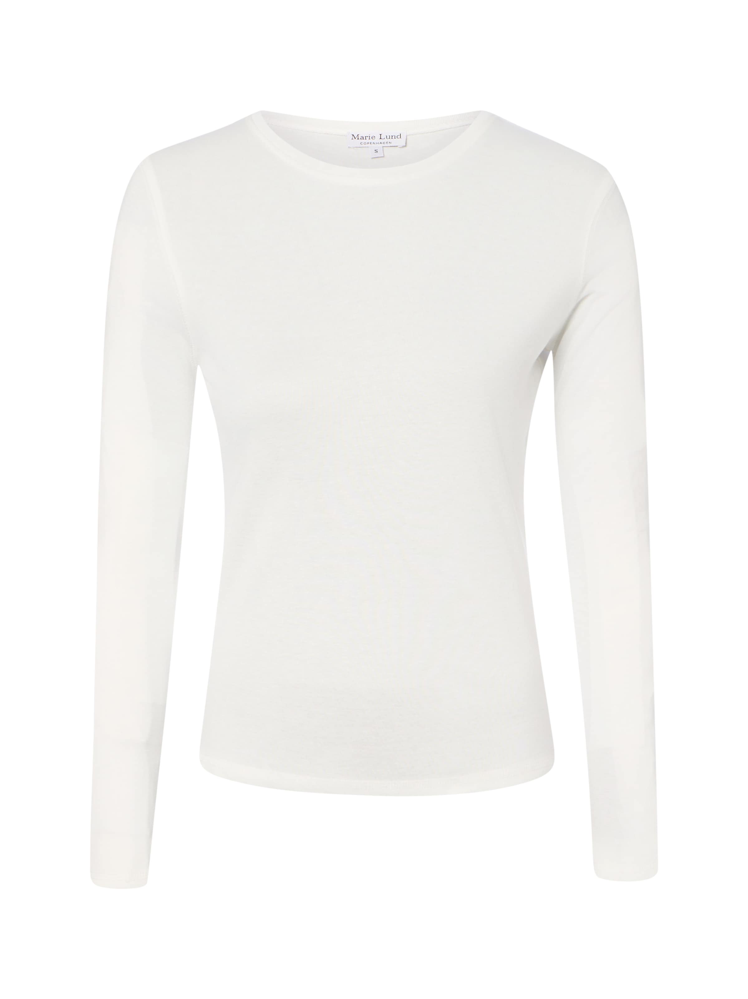 T-shirt Marie Lund en blanc : devant