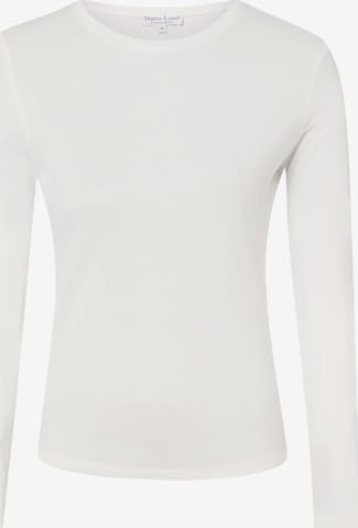 T-shirt Marie Lund en blanc : devant