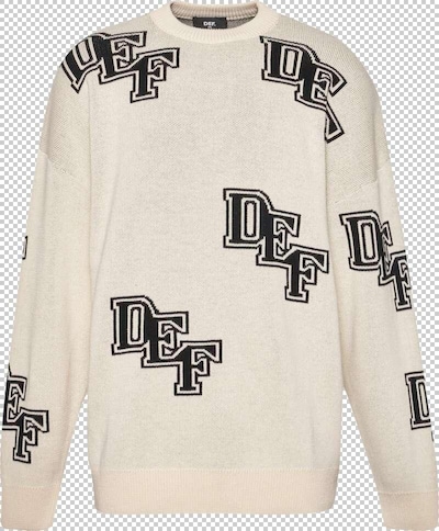 DEF Sweater in L in Light beige / Black, Item view