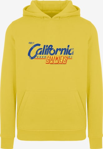 F4NT4STIC Sweatshirt 'SEVENSQUARED' in Yellow: front