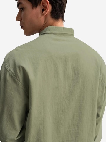 Giesto Comfort fit Button Up Shirt in Green