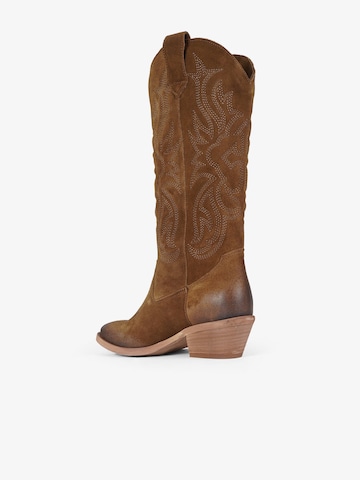 GISEL MOIRE Boots in Brown