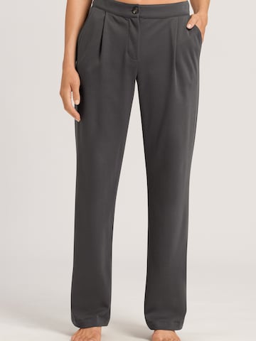 Hanro Regular Pants ' Pure Comfort ' in Grey: front