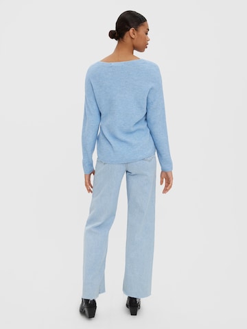 VERO MODA Sweater 'Lefile' in Blue