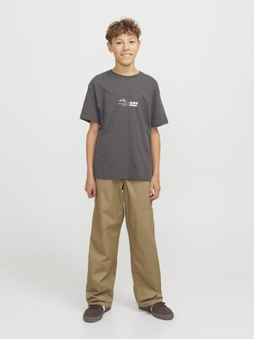 Jack & Jones Junior Свободный крой Штаны 'JPSTALEX CLEAN JJWORKER' в Коричневый
