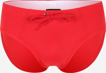 Pantaloncini da bagno 'BMBR-ALFIE' di DIESEL in rosso: frontale
