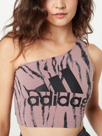 ADIDAS SPORTSWEAR Sporttop 'Future Icons Animal Print' in Bruin