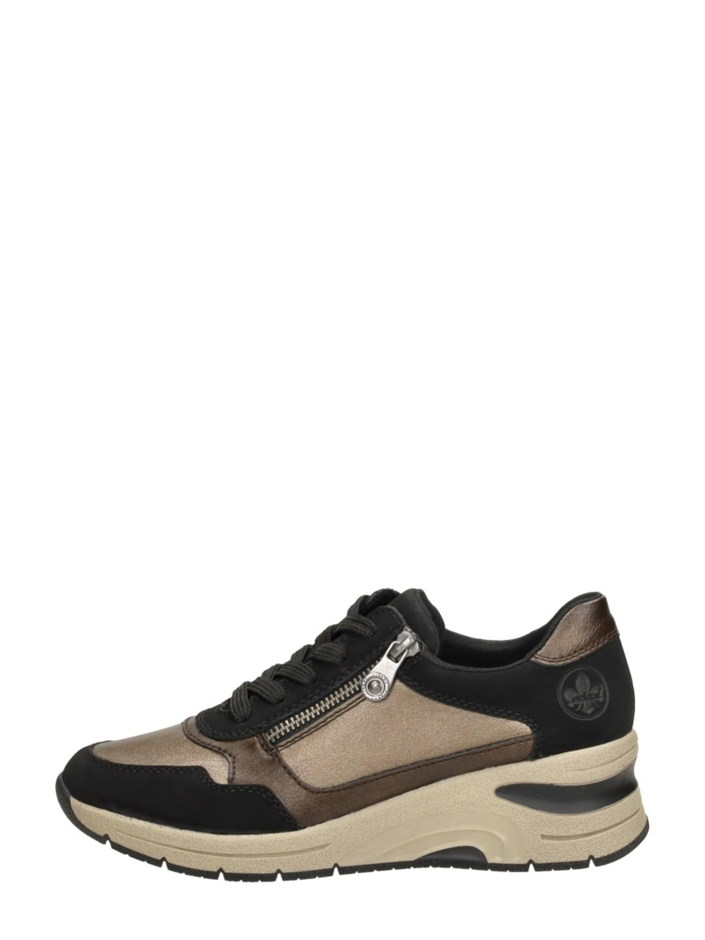 Baskets basses Rieker en marron