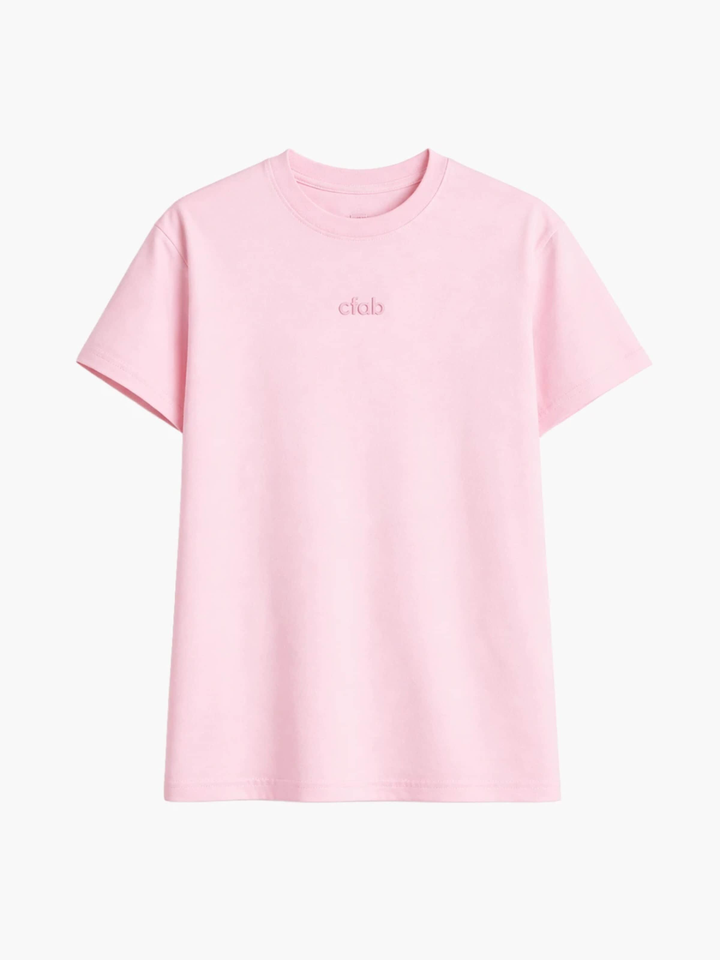 cfab (formerly creamy fabrics) T-shirt 'Everyday' i rosa: framsida