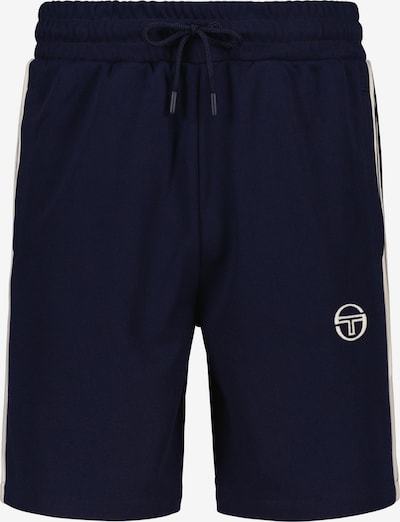 Sergio Tacchini Sportske hlače 'Pietrapertosa' veličine L u tamno plava / bijela, Pregled proizvoda