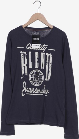 BLEND Langarmshirt M in Blau: predná strana