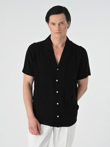 Regular fit Camicia di Antioch in nero