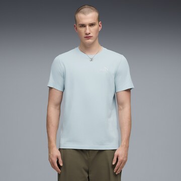 PUMA Functioneel shirt 'Essentials No. 1' in Blauw: voorkant