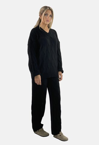 Tenue d'intérieur Elara en noir