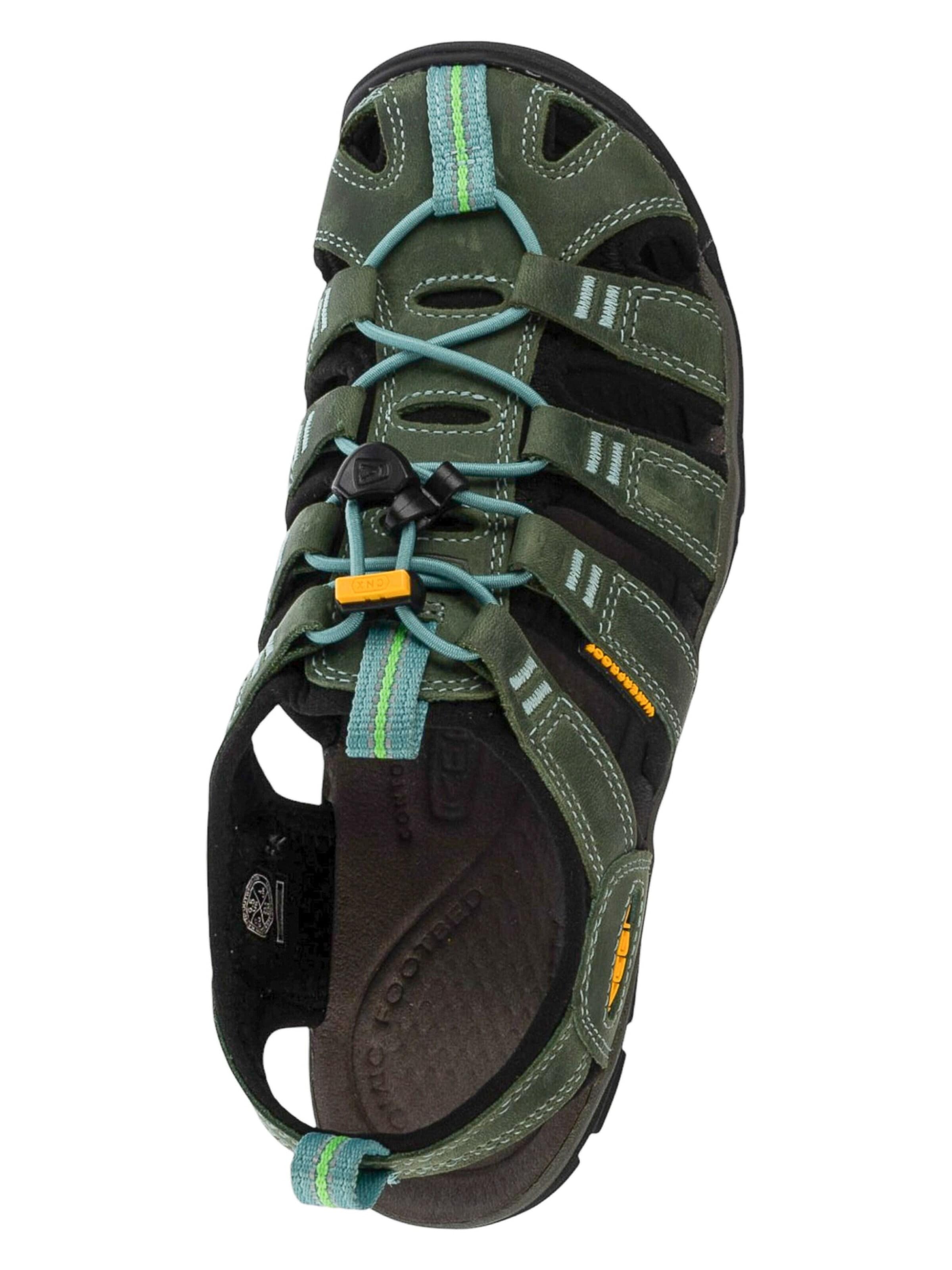 KEEN Sandale 'Keen Clearwather Cnx Leather Sandal'‌‌‌‌ in Grün