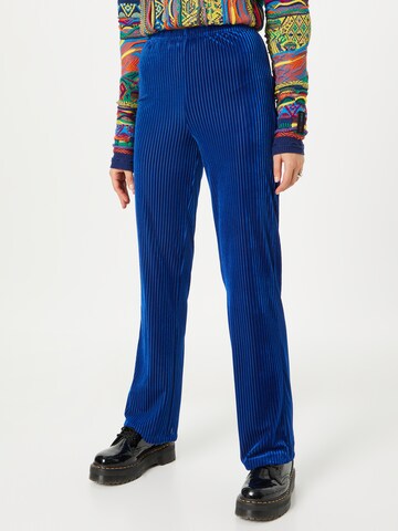 Regular Pantalon 'Elaine' Soft Rebels en bleu : devant