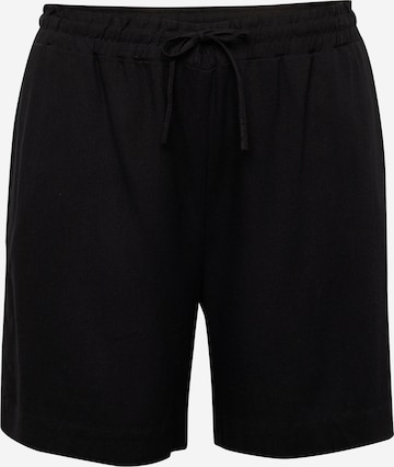 Vero Moda Curve Loosefit Shorts 'MYMILO' in Schwarz: predná strana