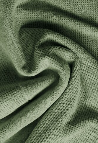 SCHIESSER Shower towel 'Turin' in Green