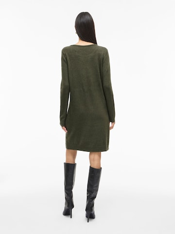 VILA Knitted dress in Green