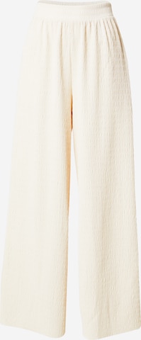 Pantaloni 'TAMARA' de la Guido Maria Kretschmer Collection pe bej: față