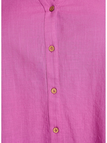 Zizzi Bluse 'CANANNA' in Pink