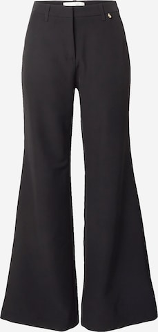 Fabienne Chapot Flared Pants 'Puck' in Black: front