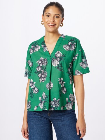 Marc O'Polo - Blusa em verde: frente